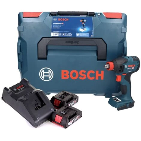 Bosch GDX 18V-210 C Professional Akku Drehschlagschrauber 18 V 210 Nm Brushless + 2x Akku 2,0 Ah + Ladegerät + Connectivity Modul + L-Boxx 4 Bosch GDX 18V-210 C Professional Akku Drehschlagschrauber 18 V 210 Nm Brushless + 2x Akku 2,0 Ah + Ladegerät + Connectivity Modul + L-Boxx – Bild 2