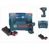 Bosch GDX 18V-210 C Professional Akku Drehschlagschrauber 18 V 210 Nm Brushless + 1x Akku 5,0 Ah + Ladegerät + Connectivity Modul + L-Boxx