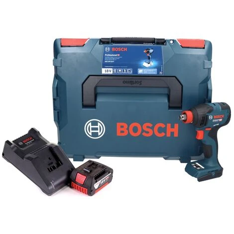 Bosch GDX 18V-210 C Professional Akku Drehschlagschrauber 18 V 210 Nm Brushless + 1x Akku 5,0 Ah + Ladegerät + Connectivity Modul + L-Boxx 4 Bosch GDX 18V-210 C Professional Akku Drehschlagschrauber 18 V 210 Nm Brushless + 1x Akku 5,0 Ah + Ladegerät + Connectivity Modul + L-Boxx – Bild 2