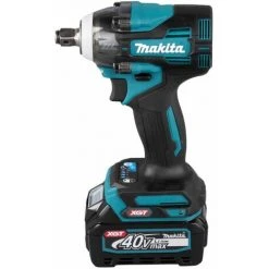 MAKITA Akku-Schlagschrauber 40V Max. / 2,5 Ah, 2 Akkus +Ladegerät Im MAKPAC | TW004GD201