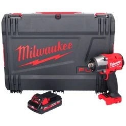 Milwaukee M18 FMTIW2F12-301X Akku Schlagschrauber 18 V 745 Nm 1/2" Brushless + 1x Akku 3,0 Ah + HD Box - Ohne Ladegerät 8 Milwaukee M18 FMTIW2F12-301X Akku Schlagschrauber 18 V 745 Nm 1/2" Brushless + 1x Akku 3,0 Ah + HD Box - Ohne Ladegerät -Drehschlagschrauber Soldes 58810622 2
