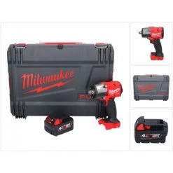 Milwaukee M18 FMTIW2F12-401X Akku Schlagschrauber 18 V 745 Nm 1/2" Brushless + 1x Akku 4,0 Ah + HD Box - Ohne Ladegerät