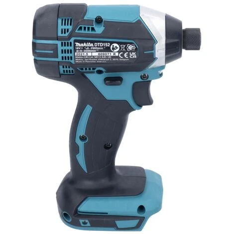 Makita DTD 152 RM1 Akku Schlagschrauber 18 V 165 Nm + 1x Akku 4,0 Ah + Ladegerät 4 Makita DTD 152 RM1 Akku Schlagschrauber 18 V 165 Nm + 1x Akku 4,0 Ah + Ladegerät – Bild 2