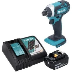 Makita DTD 152 RM1 Akku Schlagschrauber 18 V 165 Nm + 1x Akku 4,0 Ah + Ladegerät 10 Makita DTD 152 RM1 Akku Schlagschrauber 18 V 165 Nm + 1x Akku 4,0 Ah + Ladegerät -Drehschlagschrauber Soldes 59419798 4