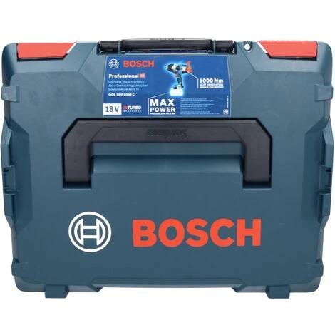Bosch GDS 18V-1000 C Professional Akku Drehschlagschrauber 18 V 1000 Nm BITURBO Brushless + 1x ProCORE Akku 5,5 Ah + GCY 42 Bluetooth Modul + L-Boxx - Ohne Ladegerät 6 Bosch GDS 18V-1000 C Professional Akku Drehschlagschrauber 18 V 1000 Nm BITURBO Brushless + 1x ProCORE Akku 5,5 Ah + GCY 42 Bluetooth Modul + L-Boxx - Ohne Ladegerät – Bild 4
