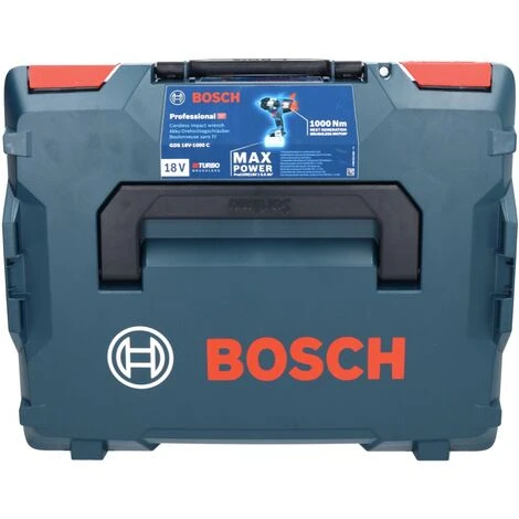 Bosch GDS 18V-1000 C Professional Akku Drehschlagschrauber 18 V 1000 Nm BITURBO Brushless + 2x ProCORE Akku 4,0 Ah + Ladegerät + GCY 42 Bluetooth Modul + L-Boxx 6 Bosch GDS 18V-1000 C Professional Akku Drehschlagschrauber 18 V 1000 Nm BITURBO Brushless + 2x ProCORE Akku 4,0 Ah + Ladegerät + GCY 42 Bluetooth Modul + L-Boxx – Bild 4