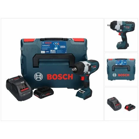 Bosch GDS 18V-1000 C Professional Akku Drehschlagschrauber 18 V 1000 Nm BITURBO Brushless + 1x ProCORE Akku 4,0 Ah + Ladegerät + GCY 42 Bluetooth Modul + L-Boxx 3 Bosch GDS 18V-1000 C Professional Akku Drehschlagschrauber 18 V 1000 Nm BITURBO Brushless + 1x ProCORE Akku 4,0 Ah + Ladegerät + GCY 42 Bluetooth Modul + L-Boxx