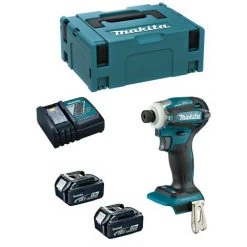 Schlagschrauber MAKITA DTD172RTJ (2 X 5,0 Ah + DC18RC + MAKPAC 2)