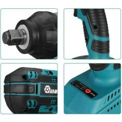 MUSTOOL Akku Schlagschrauber 2200Nm 18V Ratschen Schrauber Kompatibel Mit 2 Batterien 9 MUSTOOL Akku Schlagschrauber 2200Nm 18V Ratschen Schrauber Kompatibel Mit 2 Batterien -Drehschlagschrauber Soldes 61229202 3