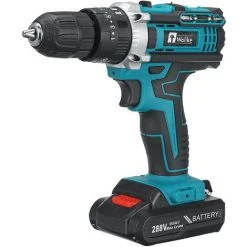 MOHOO 350 Nm Akku-Bohrhammer/Schlagschrauber Mit 2 Akkus