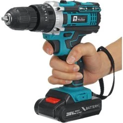 MOHOO 350 Nm Akku-Bohrhammer/Schlagschrauber Mit 2 Akkus -Drehschlagschrauber Soldes 63729822 3