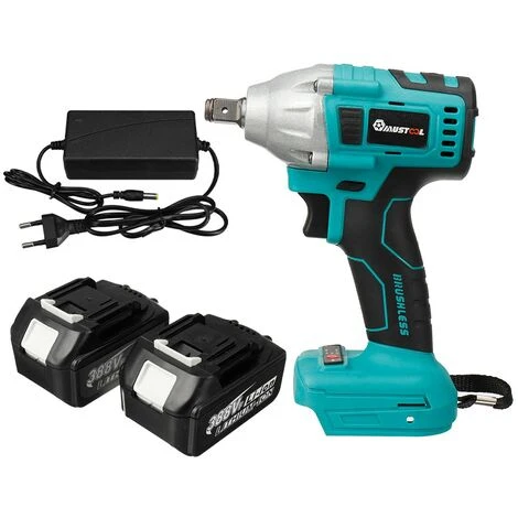 MUSTOOL Akku-Schlagschrauber Ratschen Schrauber Akku & Stecknüsse 2 Akkus 6 MUSTOOL Akku-Schlagschrauber Ratschen Schrauber Akku & Stecknüsse 2 Akkus – Bild 4