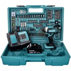 Makita DTD 152 SFX5 Akku Schlagschrauber 18 V 165 Nm + 1x Akku 3,0 Ah + Ladegerät + 101 Tlg. Zubehör Set + Koffer 8 Makita DTD 152 SFX5 Akku Schlagschrauber 18 V 165 Nm + 1x Akku 3,0 Ah + Ladegerät + 101 Tlg. Zubehör Set + Koffer -Drehschlagschrauber Soldes 64085064 2