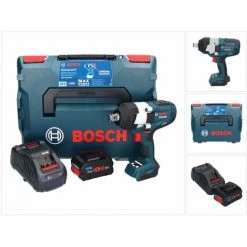 Bosch GDS 18V-1050 H Akku Drehschlagschrauber 18 V 1050 Nm 3/4" Biturbo Brushless + 1x ProCORE Akku 5,5 Ah + Ladegerät + L-Boxx