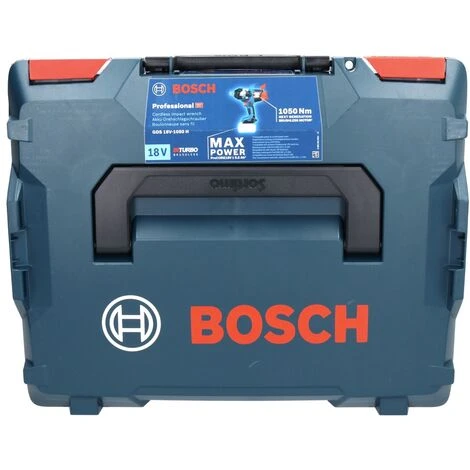 Bosch GDS 18V-1050 H Akku Drehschlagschrauber 18 V 1050 Nm 3/4" Biturbo Brushless + 1x ProCORE Akku 8,0 Ah + Ladegerät + L-Boxx 6 Bosch GDS 18V-1050 H Akku Drehschlagschrauber 18 V 1050 Nm 3/4" Biturbo Brushless + 1x ProCORE Akku 8,0 Ah + Ladegerät + L-Boxx – Bild 4