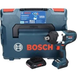Bosch GDS 18V-1050 H  Akku Drehschlagschrauber 18 V 1050 Nm 3/4" Biturbo Brushless + 1x ProCORE Akku 4,0 Ah + L-Boxx - Ohne Ladegerät -Drehschlagschrauber Soldes 64512407 3