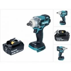 Makita DTW 285 T1 Akku Schlagschrauber 18 V 280 Nm 1/2" Brushless + 1x Akku 5,0 Ah - Ohne Ladegerät 8 Makita DTW 285 T1 Akku Schlagschrauber 18 V 280 Nm 1/2" Brushless + 1x Akku 5,0 Ah - Ohne Ladegerät -Drehschlagschrauber Soldes 65722001 2