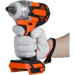 DRILLPRO 2-in-1-bürstenloser Kabelloser Elektrischer 1/2-Zoll-Schraubenschlüssel 1/4-Zoll-Schraubendreher 7 DRILLPRO 2-in-1-bürstenloser Kabelloser Elektrischer 1/2-Zoll-Schraubenschlüssel 1/4-Zoll-Schraubendreher -Drehschlagschrauber Soldes 65849850 3