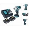 Makita DTW 285 RF Akku Schlagschrauber 18 V 280 Nm 1/2" Brushless + 2x Akku 3,0 Ah + Ladegerät 2 Makita DTW 285 RF Akku Schlagschrauber 18 V 280 Nm 1/2" Brushless + 2x Akku 3,0 Ah + Ladegerät -Drehschlagschrauber Soldes 65906781 1