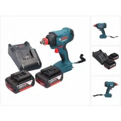 Bosch GDX 18V-180 Akku Drehschlagschrauber 18 V 180 Nm 1/2" + 2x Akku 5,0 Ah + Ladegerät 9 Bosch GDX 18V-180 Akku Drehschlagschrauber 18 V 180 Nm 1/2" + 2x Akku 5,0 Ah + Ladegerät -Drehschlagschrauber Soldes 65906788 3