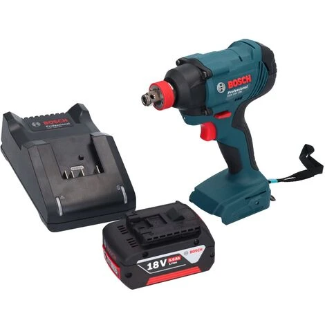 Bosch GDX 18V-180 Akku Drehschlagschrauber 18 V 180 Nm 1/2" + 1x Akku 5,0 Ah + Ladegerät 4 Bosch GDX 18V-180 Akku Drehschlagschrauber 18 V 180 Nm 1/2" + 1x Akku 5,0 Ah + Ladegerät – Bild 2