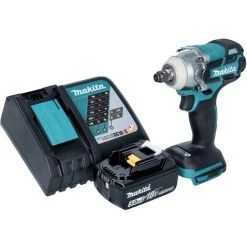 Makita DTW 285 RT1 Akku Schlagschrauber 18 V 280 Nm 1/2" Brushless + 1x Akku 5,0 Ah + Ladegerät -Drehschlagschrauber Soldes 65906849 2