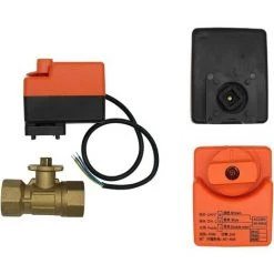 HELLO KITTY BAIN Drei-Wege-Miniatur-Zentralklimaanlage Fan Coil Wire Mouth Elektrischer Zwei-Wege-Kugelhahn (DN15) -Drehschlagschrauber Soldes 66020061 2