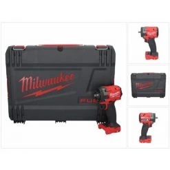Milwaukee M18 FIW2F38-0X Akku Schlagschrauber 18 V 339 Nm 3/8 " Brushless + HD Box - Ohne Akku, Ohne Ladegerät
