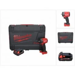 Milwaukee M18 FIW2F38-201X Akku Schlagschrauber 18 V 339 Nm 3/8 " Brushless + 1x Akku 2,0 Ah + HD Box - Ohne Ladegerät