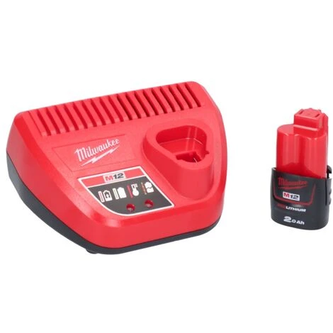 SONSTIGE Milwaukee M12 IR-201B Akku Ratsche 12 V 47 Nm 3/8" + 1x Akku 2,0 Ah + Ladegerät + Tasche ( 4933448110 ) 6 SONSTIGE Milwaukee M12 IR-201B Akku Ratsche 12 V 47 Nm 3/8" + 1x Akku 2,0 Ah + Ladegerät + Tasche ( 4933448110 ) – Bild 4