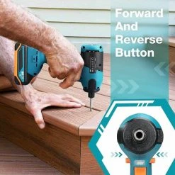 PEDY Akku-Drehschlagschrauber 18V 180Nm -TDIW20K -Drehschlagschrauber Soldes 66991625 5