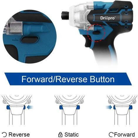 INSMA Akku Schlagschrauber Akkuschrauber 1/4'' Mit 2 Akku 6 INSMA Akku Schlagschrauber Akkuschrauber 1/4'' Mit 2 Akku – Bild 4