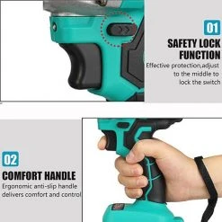 KIWARM Akku Schlagschrauber Ratschen Akkuschrauber Bürstenloser Mit 2 Akku -Drehschlagschrauber Soldes 67478032 4