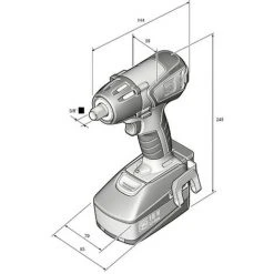 Fein Akku Schlagschrauber ASCD18-300W2 18V 1/2Zoll 290NM 3,0Ah Akku Ladegerät 5 Fein Akku Schlagschrauber ASCD18-300W2 18V 1/2Zoll 290NM 3,0Ah Akku Ladegerät -Drehschlagschrauber Soldes 67503894 2
