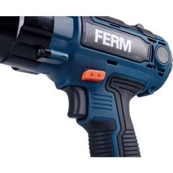 FERM Akku-Schlagschrauber 18V - 380Nm, Inkl. 4,0Ah Li-Ion Akku, Ladegerät Und 2-teiligem Steckschlüsselsatz. -Drehschlagschrauber Soldes 8724074 4