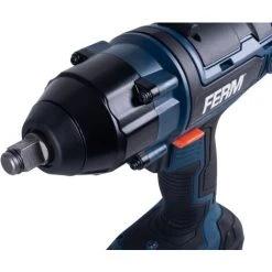 FERM Akku-Schlagschrauber 18V - 380Nm, Inkl. 4,0Ah Li-Ion Akku, Ladegerät Und 2-teiligem Steckschlüsselsatz. -Drehschlagschrauber Soldes 8724074 5